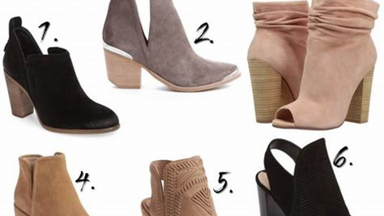 Booties For Fall 2024
