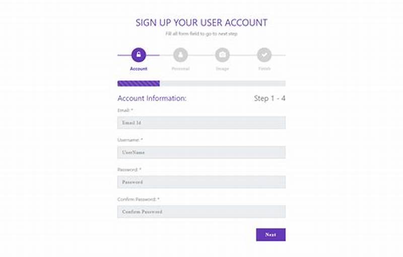 Bootstrap Multi Step Form With Progress Bar
