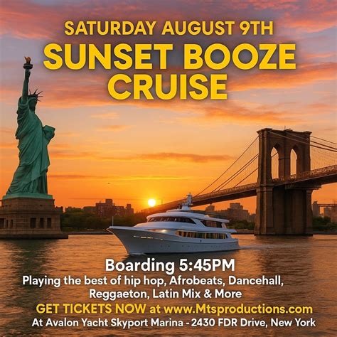 Booze Cruise Nyc