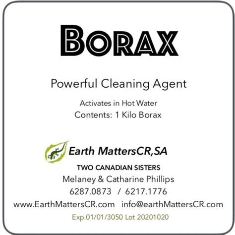 Borax Power: A Less Toxic Alternative
