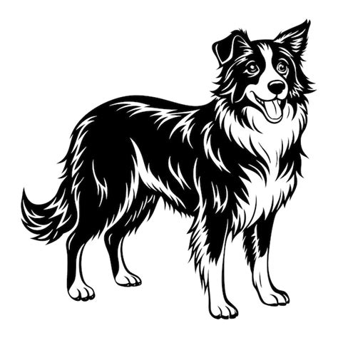 Unleash Creativity with FREE Border Collie SVG Designs - Fetching Inspiration for Your Next Project!