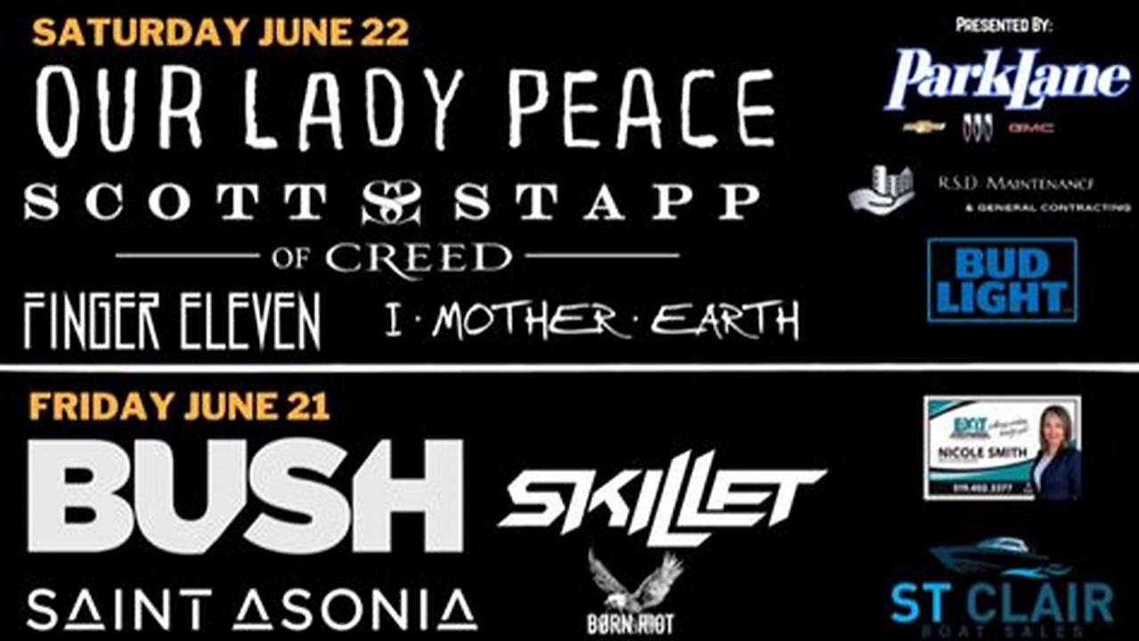 Borderfest 2024 Concerts