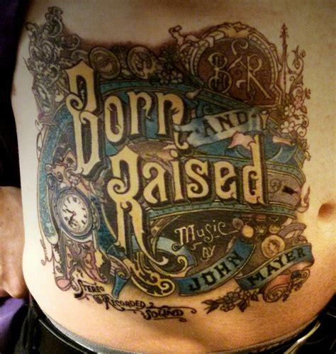 Born And Raised Tattoo