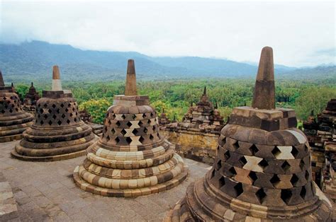 Borobudur Stupas