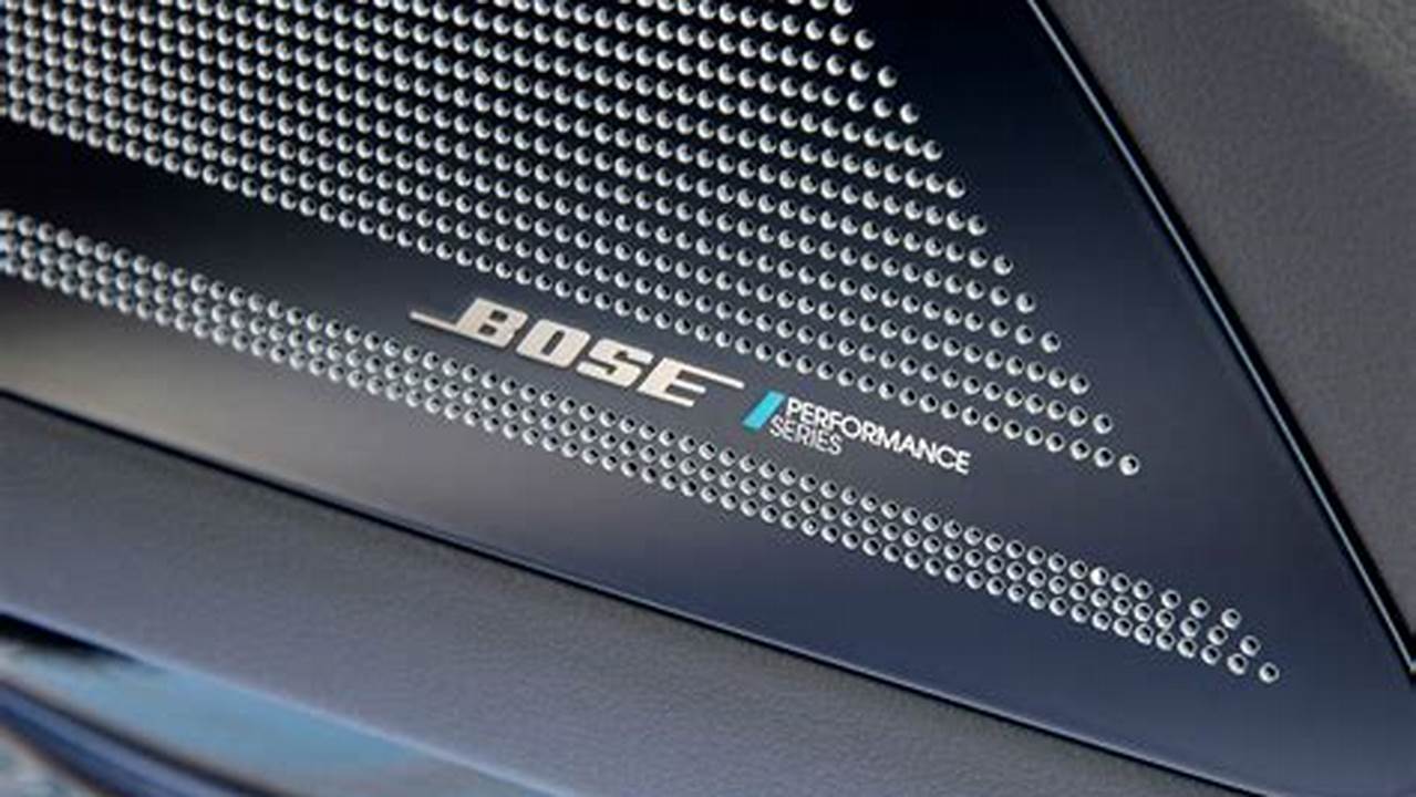 Bose Car Sound System Packages