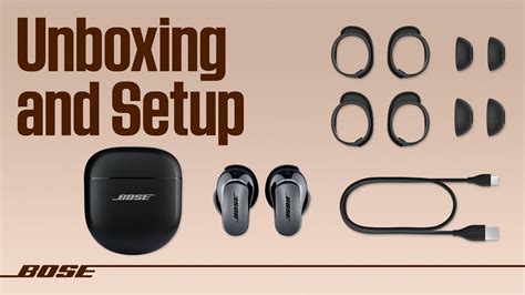 Bose QuietComfort Earbuds setup
