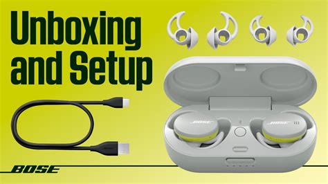 Bose Sport Earbuds setup