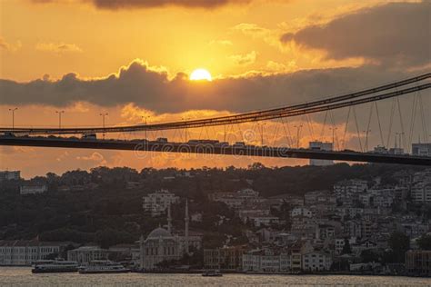 Bosphorus sunset view