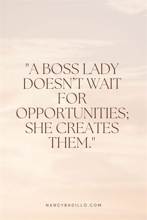 Boss Lady Quotes