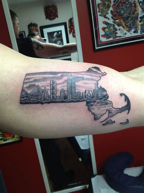 Los Angeles Skyline Tattoo Designs