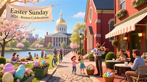 Boston At Easter