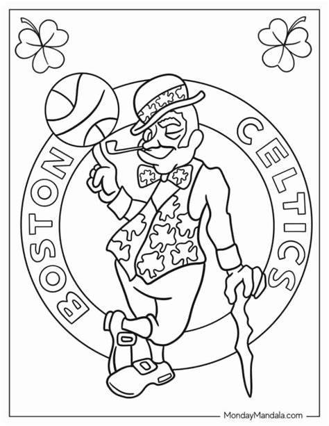 Boston Celtics Coloring Pages