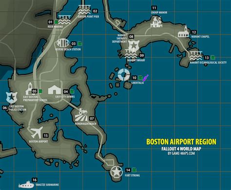 Fallout 4 Map Vs Boston