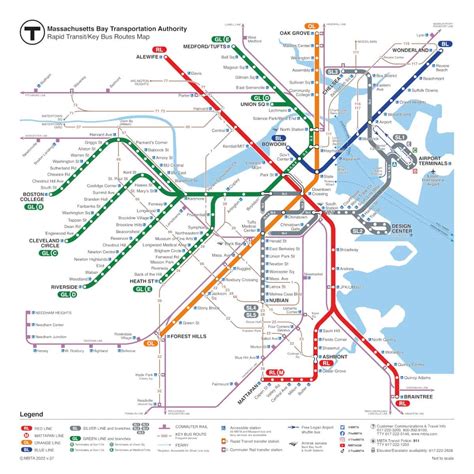 How to Use the Boston Subway Map and Tips Free Tours by Foot