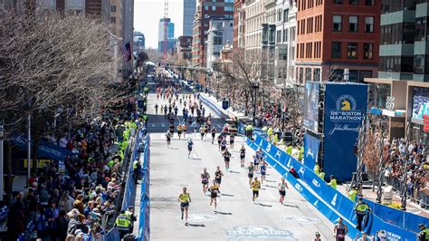Boston Marathon And The Marathon Monday With Mal
