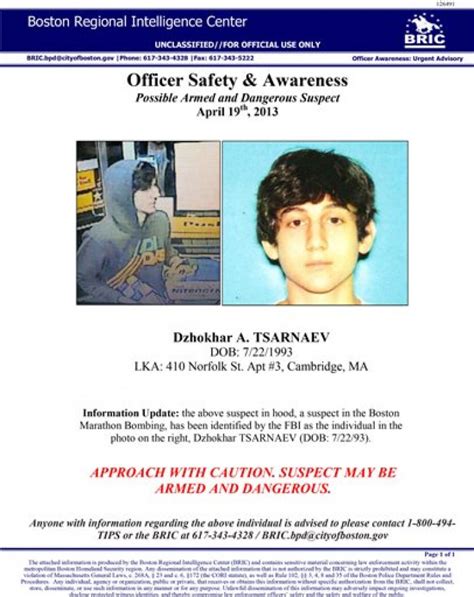 Boston Marathon Bombing Suspect