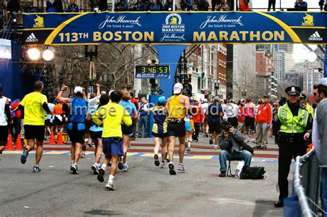 Boston Marathon End Point