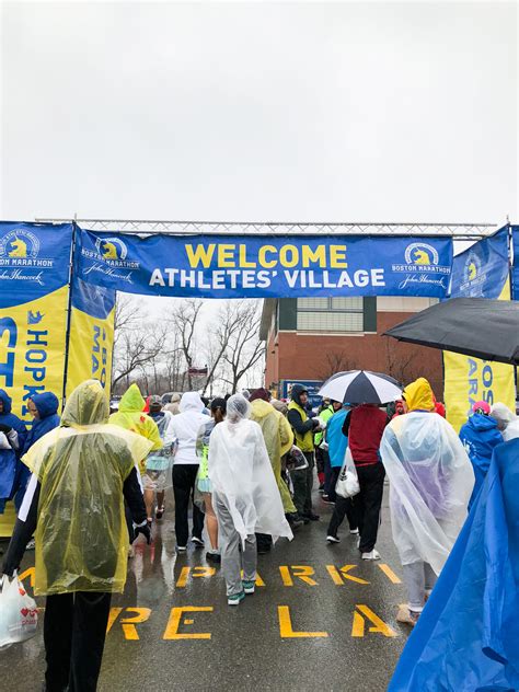Boston Marathon Runners Village