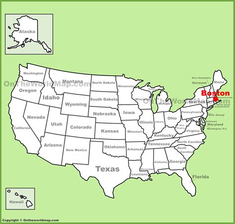 The map of USA Boston stock image. Image of tourist 178792695