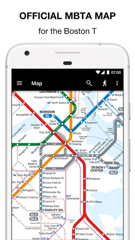 Boston Subway Map App