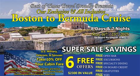 Boston To Bermuda Cruise