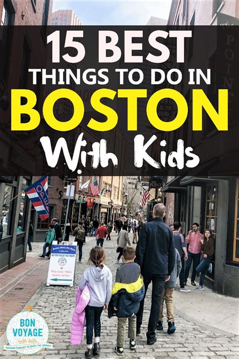 Fun things to do in Boston with kids