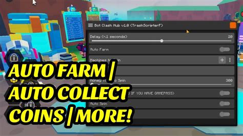 Bot Clash GUI | Fast Auto Farm, Auto Collect Coins & MORE!