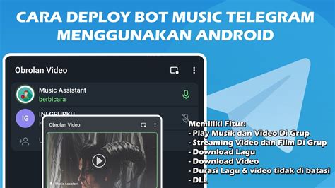 Bot Musik Telegram Indonesia