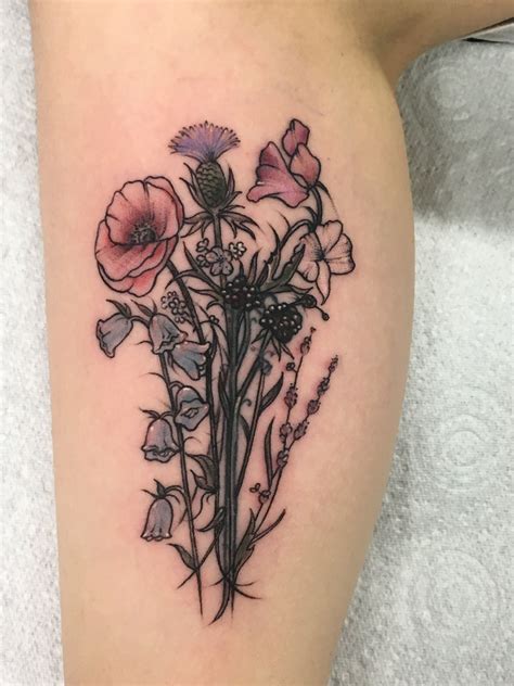 26 Botanical tattoos That Will Show You Are One With Nature