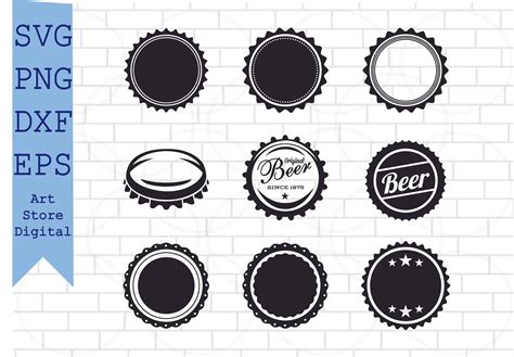 Pop the Top on Creativity with Spectacular Bottle Cap SVG Designs