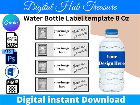 Bottle Label Design Templates - SCIENCE EDUCATION