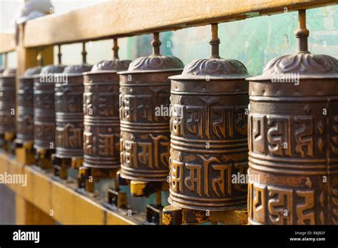 Boudhanath Stupa Prayer Wheels