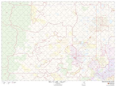 Boulder Zip Code Map, Colorado Boulder County Zip Codes