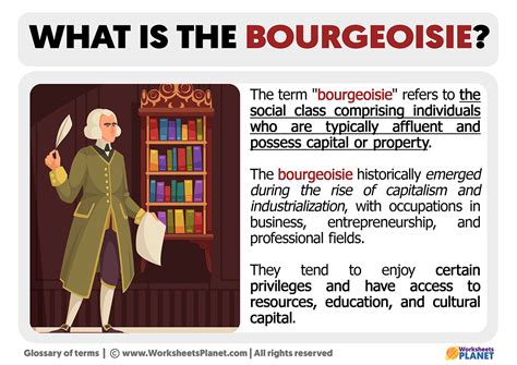 The Rise of the Elite: Unveiling the Bourgeoisie Definition and Its Impact on World History