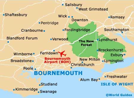 Bournemouth Map