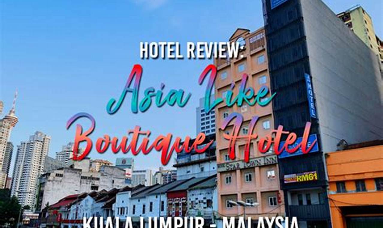 Boutique hotel reviews in asia
