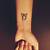 Bow Tattoo Wrist