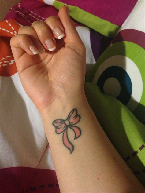 My tattoo bow > wrist Tattoos Pinterest
