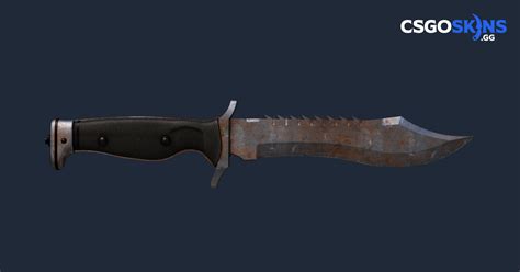 Bowie Knife Rust Coat