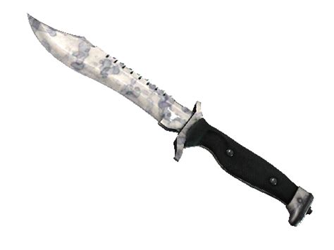 Bowie Knife Stained