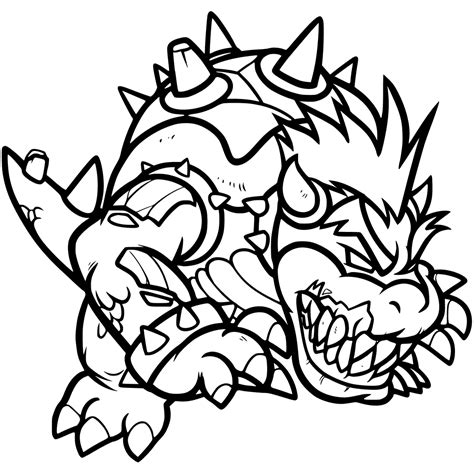 Bowser Ausmalen