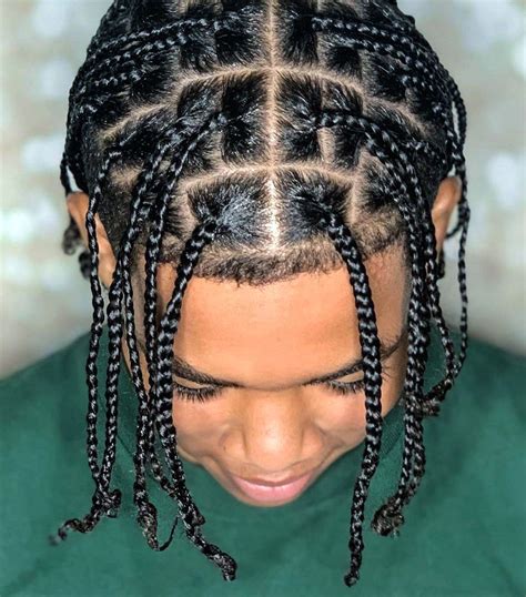 Unleashing the Bold Warrior Within with Stylish Box Braids for Men