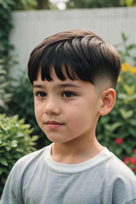 Box Face Haircut Boys
