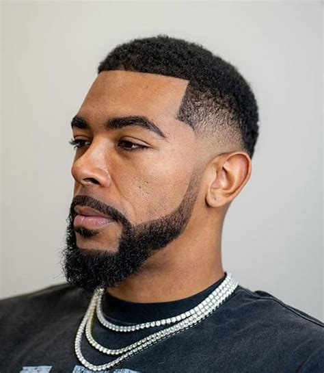 Box Fade Haircut Black Man