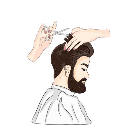 Box Haircut Cartoon