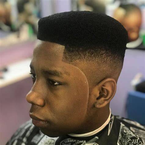 Box Haircut With Part