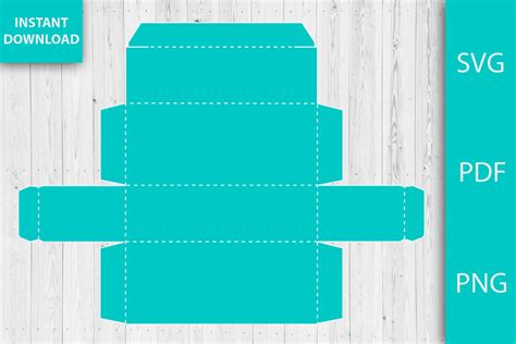 70+ Box Template SVG Files, Box Templates Printable Free, Paper Box Template, Origami Templates. Square Box Template Printable With Lid