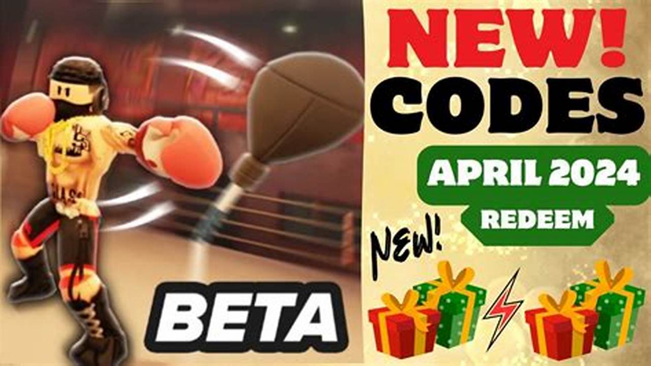 Boxing Beta Codes April 2024