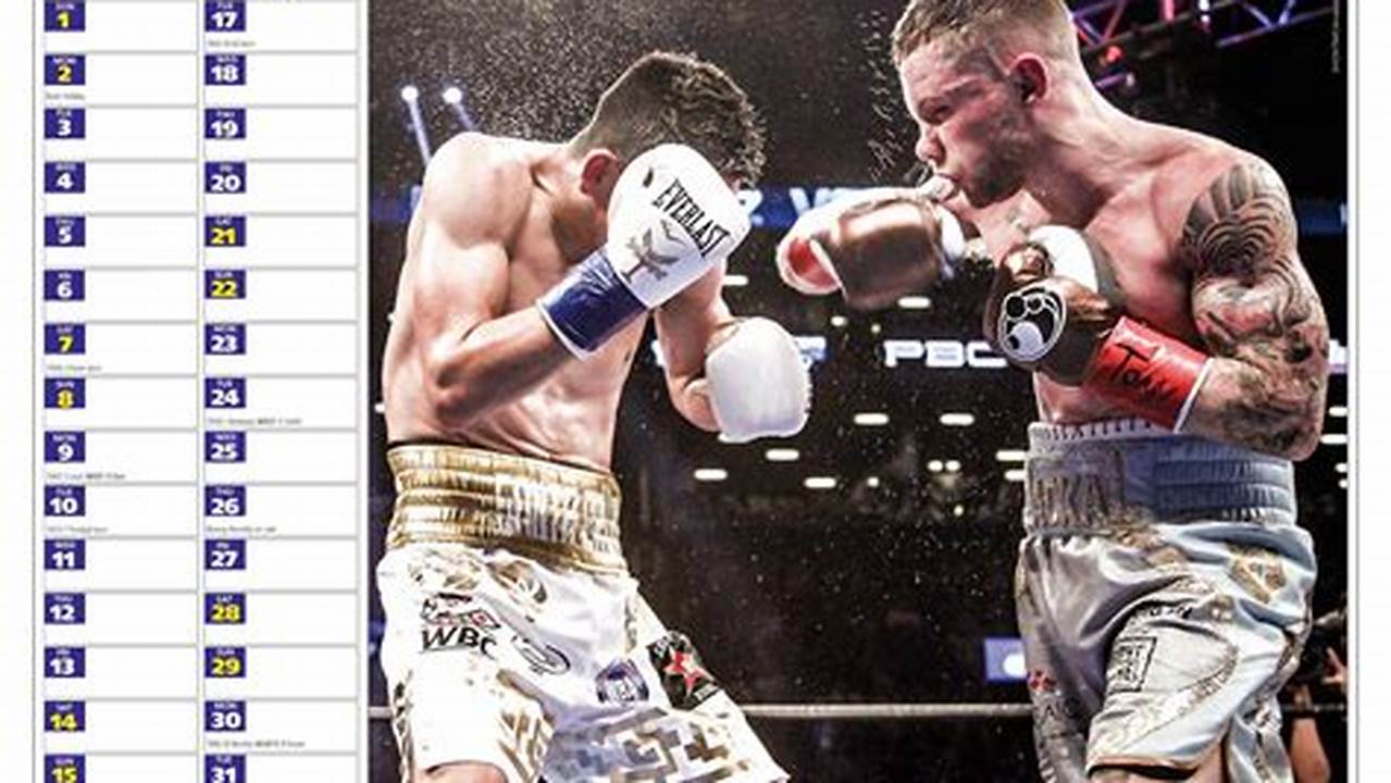 Boxing Calender