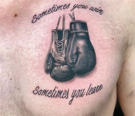 70 Boxing Gloves Tattoo Designs For Men Swift Ink Ideas